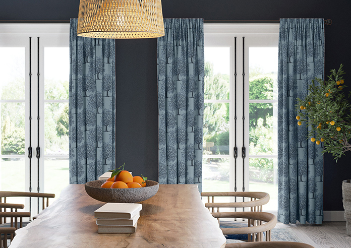 Classic Woodland, Monochrome - Made to Measure Curtains - Image 3